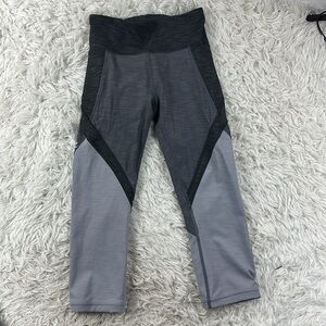 Lululemon Early Extension HR Crop *21" Heathered Black